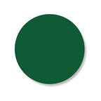 Mighty Line 1" Solid Dot Shaped Floor Marking Tape for Safety, Caution, Warning, Heavy-Duty, Peel and Stick, Adhesive Circle Spots, Industrial Quality, Green, Pack of 200