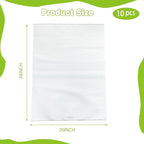 10 Pack 20x24in Cushion Foam Pouches Moving Packaging Supplies Shockproof