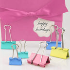 350PCS Binder Clips, Paper Clips, Large Binder Clips Assorted Sizes Set - Back to School - Bulldog Clips, Office Clips, Paper Clamps, Colorful Binder Clips for Office and School Supplies