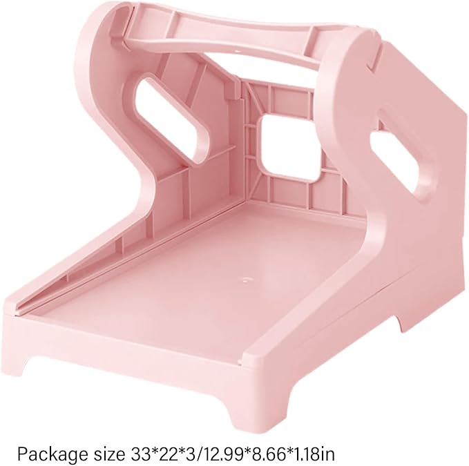 Thermal Label Holder for Roll and Fan-fold Labels Shipping Labels Holder Business Supplies for Desktop Label Printers Computer and Office Printers Consumables