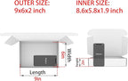 Small White Shipping Boxes for Small Business Pack of 25-9x6x2 inches Cardboard Corrugated Mailer Boxes for Shipping Packaging Craft Gifts Giving Products