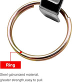 2PCS Cam and Groove Fitting, Aluminum, Type DC, 1.5" Dust Cap, with 2PCS Camlock Gasket Fitting