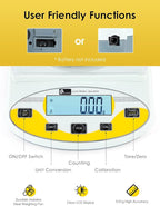 CGOLDENWALL Precision Lab Scale 500gX0.01g Analytical Electronic Balance Digital Laboratory Scale Precision Jewelry Scales Kitchen Precision Weighing Electronic Scales Calibrated 110V (500g, 0.01g)