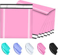 Large Poly Mailers 24x24 Inch 50 Pcs, Extra Large Shipping Bags for Clothing with Self-Sealing Tear-Resistant, Waterproof Poly Bags, Mailing Envelopes for Small Business (Pink)
