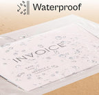 PSBM 1,000 PCS 5.12 x 8 Inch Clear Self-Adhesive Packing List Envelopes, Plastic Shipping/Mailing Pouch Enclosed Bags for Packing Slips Invoice Label
