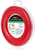 Chanzon 3:1 Ratio 3/16" (4.8mm) Heat Shrink Tubing - Marine Grade Waterproof Adhesive Lined - 8Ft Roll (2.5M Total Length) Red Polyolefin Sleeving Wrap Shrinking 3 to 1 Ratio 1pcs