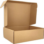 Brown Shipping Boxes for Small Business Pack of 25-10x8x2.7 inches Cardboard Corrugated Mailer Boxes for Shipping Packaging Craft Gifts Giving Products