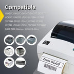 BETCKEY - 3" x 2" Multipurpose & Shipping Labels Compatible with Zebra & Rollo Label Printer,Premium Adhesive & Perforated[Yellow, 6 Rolls, 4500 Labels]