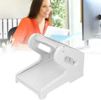 2 in 1 Label Holder, Thermal Label Paper Holder with Removable Design, Fit for Shipping Labels and Roll Stickers, ABS Material Label Rack for Thermal Printers, Easy Carry S