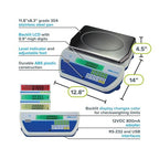 Adam Equipment CKT-M Approved Bench Checkweighing Scales for Industrial Weighing, checkweighing, Parts Counting, Setting Pricing by Weight NTEP Measurement Canada, CKT 8M, 18lb/8kg x 0.005lb/0.002kg