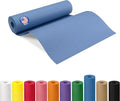 12" x 1200" (100 feet) Blue Kraft Paper Roll - USA-Made Quality Craft Paper for Gift Wrapping, Kids' Arts & Crafts, School Projects - 100% Recycled Natural Material 50lb Thickness by IDL Packaging