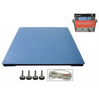 Liberty Scales SL-4x4-Explosion Proof (Legal) Industrial 48" x 48" intrinsically Safe NTEP Floor Scale for Warehouse or Shipping Weighing (10000 lbs x 2 lb)
