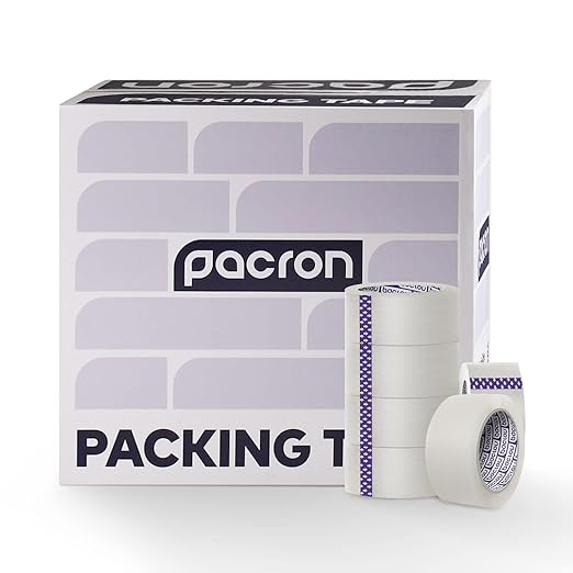 Clear Packing Tape - 24 Heavy-Duty Wrapping Tape - 110-Yard Length, 2640 Total Yards 2.88-Inch Wide Strong Adhesive Rolls for Moving Boxes, Office Packaging, Storage Organization & Warehouse Shipping