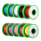 BNTECHGO 26 Gauge Silicone Wire Kit 10 Color Each 30 ft Flexible 26 AWG Stranded Tinned Copper Wire