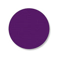 Mighty Line 3.75" Solid Dot Shaped Floor Marking Tape for Safety, Caution, Warning, Heavy-Duty, Peel and Stick, Adhesive Circle Spots, Industrial Quality, Purple, Pack of 100