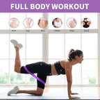 100 PCS Bulk Resistance Bands, Loop Exercise Bands Set for Gym Members Sports Class Students Gift, 5 Pieces Each Set with Storage Bag, Fitness Bands for Outdoor Home Gym Yoga Pilates