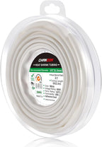 Chanzon 3:1 Ratio 3/8" (9.5mm) Heat Shrink Tubing - Marine Grade Waterproof Adhesive Lined - 8Ft Roll (2.5M Total Length) White Polyolefin Sleeving Wrap Shrinking 3 to 1 Ratio 1pcs