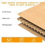 Shipping Boxes, 8"x6"x4 Which is Anti-Impact Come with Exquisite Sealing Label.Suitable E-Commerce Packaging, Shipping Packaging.