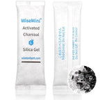 250Pcs 14 Gram Food Safe Desiccant Packs, High Absorption Capacity for Moisture & Odor, Silica Gel & Coconut Shell Activated Carbon Packets for Storage