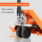 Tory Carrier Pallet Jack Hand Truck Manual Pallet Jacks 6600-Lb. Capacity 27 x 48 Forks Standard Duty, Rubber Handle, PU Wheels