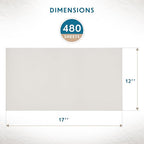 Packing Paper Sheets for Moving - 480 Sheets, Blank Newsprint Paper Sheets for Wrapping, Shipping, Arts & Crafts - Bulk Protective Paper for Box Filler, Cushioning & Protecting Fragile Items - 12x17