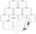 L LIKED 2.25" x 0.75" Direct Thermal Labels, Permanent Adhesive Address Barcode Label & Compatible with Rollo, Zebra and Other Desktop Printers (12 Roll, 20400 Labels)