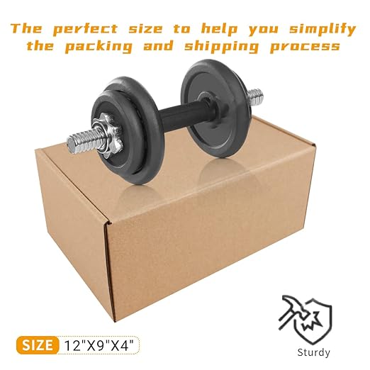 Shipping Boxes, 12x9x4 Inch, Anti-Impact, Exquisite Sealing Label, E-Commerce & Shipping Packaging