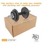 Shipping Boxes, 12''x9''x4'' Which is Anti-Impact Come with Exquisite Sealing Label.Suitable E-Commerce Packaging, Shipping Packaging.