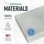 Bryco Goods Newsprint Packing Paper Sheets for Moving - 1.5lb - 50 Sheets of Newspaper Paper - Wrapping and Protecting Fragile Items, Box Filler, Shipping Supplies - 27" x 17" - Made in the USA