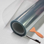 DIYAH Extra Thick Clear Paint Protection Bulk Vinyl Wrap Film with Hand Tools (84" X 60" / 7 FT X 5 FT)