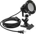 Clip Floodlight 15W LED Work Light IP65 Waterproof 150W Equivalent 11.5ft 3.5m Cord with Plug Lights for Workshop Garage, Construction Site Applicable to Various environments (15W Daylight White)