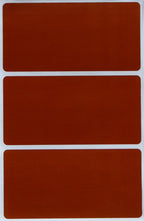 Royal Green Rectangular Stickers Color-Coding Labels for Organizing, Moving, and Storage Boxes 4" x 2" Stickers to Write On Name Tags, 150-Pack (Brown)