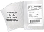 6x9 Packing List Mailing Envelopes Shipping Envelopes Packing List Clear Adhesive Shipping Label Sleeves Shipping Supplies for Small Businesses(2000 Pcs)