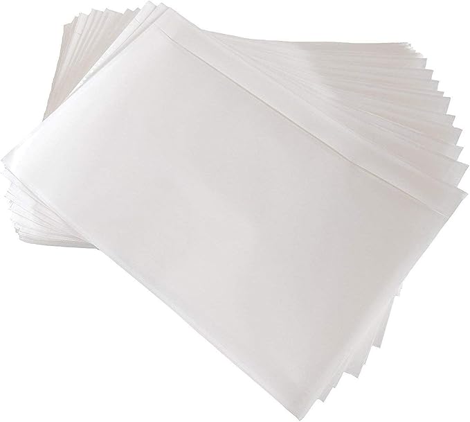 6" x 9" Clear Adhesive Top Loading Packing List Pouches Shipping Label Envelopes (2000 Pack)