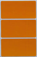 Royal Green 4" x 2" Blank Stickers to Write On Name Tags Color-Coding Labels for Moving, and Storage Boxes - 108 Sheets, 324 Labels (Orange)