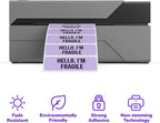 Rollo Direct Thermal 2x1 Sticker Labels - Roll of 1,000 Green Thermal Labels - Multi-Purpose Thermal Printer Stickers