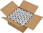 Jayard 2-1/4'' X 50' Thermal Paper Rolls for Credit Card - 58mm Cash Register Premium Tape Pos Printer Paper（50 Rolls）, White