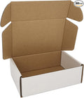 300 Pack 6x4x2'' Small Shipping Boxes, Corrugated Cardboard Mailers for Business, White (CM642-300)