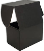 6x4x4 inches Small Shipping Boxes Set of 25 - Black Mailer Corrugated Cardboard Boxes for Shipping Packaging Mailing Products