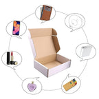 Shipping Boxes, 8"x6"x4" Which is Anti-Impact Come with Exquisite Sealing Label.Suitable E-Commerce Packaging, Shipping Packaging.