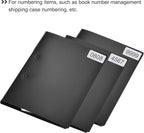 MECCANIXITY 7001 to 8000 Consecutive Number Stickers Inventory Label Black Numbers for Office Warehouse Numbering Classification