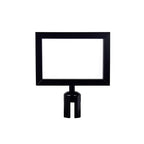 VIP Crowd Control Retractable Belt Stanchion Queue Safety Barrier Set, 36" Ht, 78" Belt + Wall Bracket (6 Posts Patriot Belt + SFrame + WBracket)
