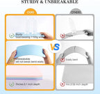 2 PCS Clipboards with Pen Holder,Standard Letter Size A4,Heavy Duty Clip Boards 8.5x11,Cute Clipboards for Women Kids Students,Nurses,School Office Home Supplies,Light Blue