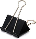 Extra Large Binder Clips 2.4 Inch, 30 Pack Upgrade Big Clips Paper Clamps for Office and Home Supplies