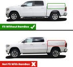 LASFIT 5FT7 Truck Bed Mat for Ram 1500/1500 RHO 2019-2026 & RAM 1500 Classic 2019-2024 Short Bed (5.7 FT / 67.4inches) Not for Rambox, All Weather Custom Fit Truck Cargo Bed Liner, Black