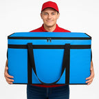 Bodaon Large 2-Pack Insulated Food Delivery Bag With Hard Bottom, XXXL Grocery Shopping/Catering bag, Bags, Rideshare Delivery Bag, Cold/Hot Styrofoam Carrier for Travel/Car