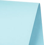 RUSPEPA Light Blue Kraft Paper Roll - 18 inches x 100 feet - Recyclable Paper Perfect for for Crafts, Art, Wrapping, Easter Packing, Postal, Shipping, Dunnage & Parcel