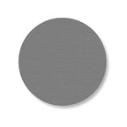 Mighty Line 2.7" Solid Dot Shaped Floor Marking Tape for Safety, Caution, Warning, Heavy-Duty, Peel and Stick, Adhesive Circle Spots, Industrial Quality, Gray, Pack of 100