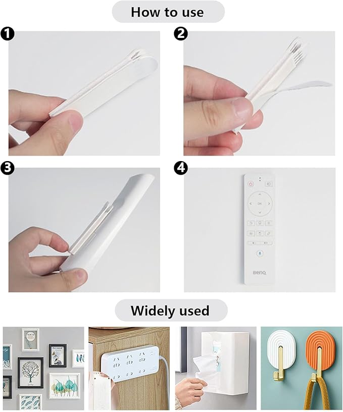 12 Pairs Picture Hanging Strips Heavy Duty, Hanging Pictures Without Nails, Picture Hanger Damage Free Hanging Strips