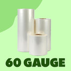 The Boxery Shrink Wrap Film 20" x 52500” (4375’) Heat Wrap POF Centerfold - Polyolefin 60 Gauge - Warehouse Grade Heat Shrinkable Film for Packaging - Small Business, Toys, Books, and Much More.